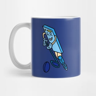 Funny cartoon hockey Mug